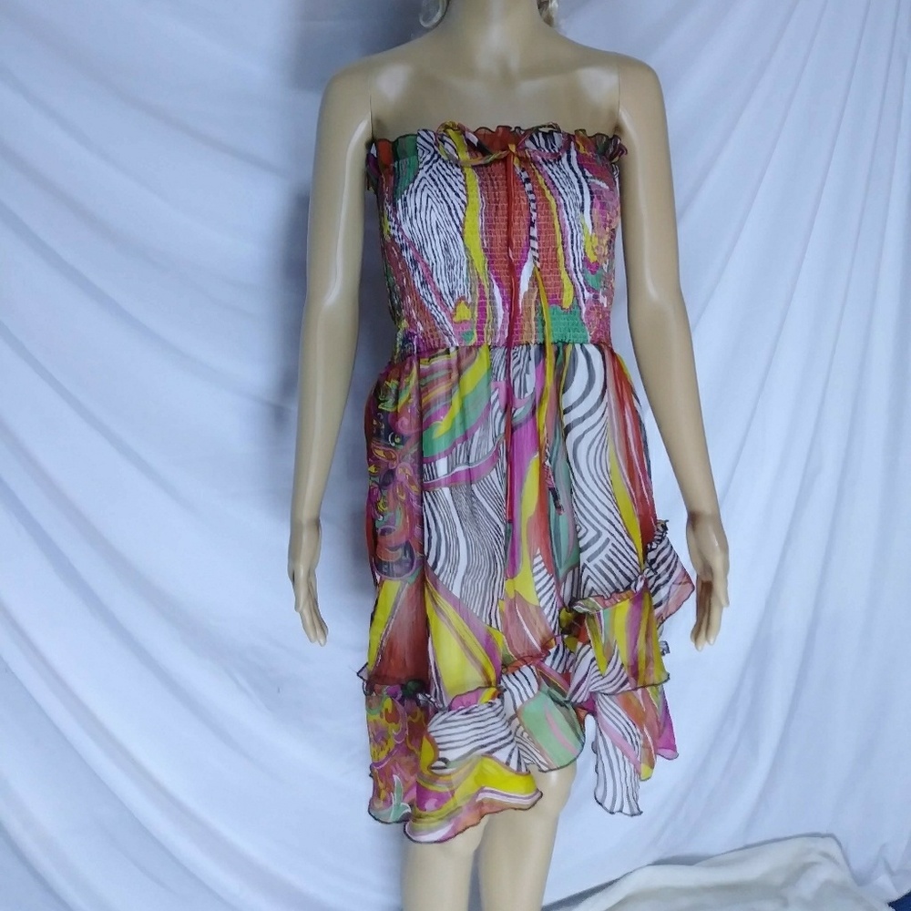 Charolette Russo Summer Dress. Size L.